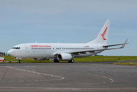 D-ABMU @ EGSH - Just out of spray and in the colours of Ruili Airlines. - by Graham Reeve