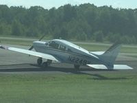 N2249V @ N30 - Piper PA 28 at Cherry Ridge for fly in breakfast. - by Scott Ames