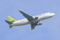 YL-BBY @ LFPG - Boeing 737-36Q, Take off rwy 06R, Roissy Charles De Gaulle airport (LFPG-CDG) - by Yves-Q