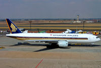 9V-SVF @ FAJS - Boeing 777-212ER [30871] (Singapore Airlines) Johannesburg Int'l~ZS 21/09/2006