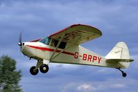 G-BRPY @ EGBR - Departure to the west