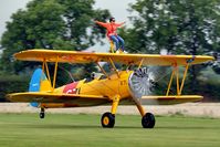 G-CGPY @ EGBR - One happy gal!