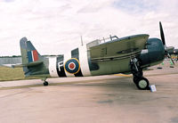G-RUMW @ EGVA - In the 100 Years of Flight enclave at RIAT. - by kenvidkid
