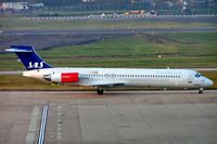 LN-RMK @ EGBB - Douglas DC-9-87 [49610] (SAS Scandinavian Airlines) Birmingham Int'l~G 09/12/2004 - by Ray Barber