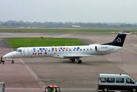 G-RJXH @ EGCC - Embraer ERJ-145EP [145442] (bmi Regional) Manchester-Ringway~G 14/12/2004