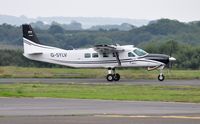 G-SYLV @ EGFH - Resident Grand Caravan. - by Roger Winser