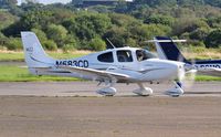 N583CD @ EGFH - Visiting SR22 GTS. - by Roger Winser