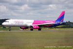 HA-LXB @ EGGW - Wizzair - by Chris Hall