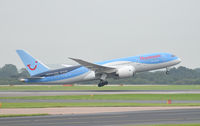 G-TUII @ EGCC - G-TUII at MAN on August 25th