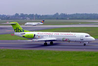 D-AGPL @ EDDL - Fokker F-100 [11314] (DBA) Dusseldorf~D 27/05/2006 - by Ray Barber