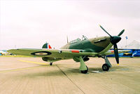 G-HUPW @ EGVA - G-HUPW on static display at RIAT. - by kenvidkid