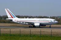 F-RADC @ LFRB - French Air Force Airbus A310-304, Take off run rwy 07R, Brest-Bretagne Airport (LFRB-BES) - by Yves-Q