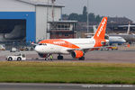 G-EZEV @ EGGW - easyJet - by Chris Hall