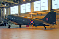 G-AMHJ @ EGOS - Douglas DC-3C-47A-25-DK [13468] RAF Shawbury~G 28/09/2006
