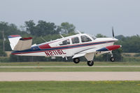 N2116L @ KOSH - Landing - by alanh