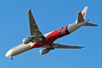 B-2047 @ EGLL - Boeing 777-39LER [60374] (Air China) Home~G 31/03/2015. On approach 27R. China/France 50 years special scheme. - by Ray Barber