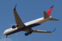 N182DN @ EGLL - Boeing 767-332ER [25987] (Delta Air Lines) Home~G 16/06/2015. On approach 27R.