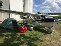 N97004 - C182 N97004; RAF Fly-In Campout at Swank Field near Butler, OH - by Steve Conder