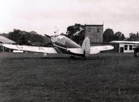 G-AIES @ EGTF - Poor scanned negative of Percival Proctor V at Fairoaks circa 1963. - by moxy