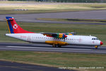 OY-RUG @ EGBB - Danish Air Transport - by Chris Hall