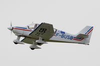 F-BUSB @ LFOA - Robin DR-400-180R, Take off rwy 24, Avord Air Base 702 (LFOA) Open day 2016 - by Yves-Q