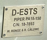 D-ESTS @ EGBK - Data Plate - by Terry Fletcher