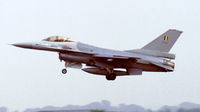 FA-18 @ EGVA - Belgian Air Force arriving at RIAT. - by kenvidkid