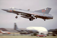 35607 @ EGVA - Swedish Air Force arriving at RIAT. - by kenvidkid