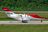 N420HE @ LSGG - First time visitor at GVA. - by Claude Davet