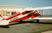 N34DH @ O88 - H34DH at the old Rio Vista Airport in California. 1981. - by Clayton Eddy