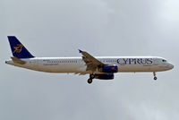 5B-DCO @ EGLL - Airbus A321-231 [2730] (Cyprus Airways) Home~G 29/06/2012. On approach 27L. - by Ray Barber