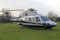 G-BURS @ EGBC - Sikorsky S-76A+ [760040] (Premiair Aviation Services) Cheltenham Racecourse~G 15/03/2011 - by Ray Barber