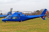 G-HDTV @ EGBC - Agusta A-109A-2 [7266] (Castle Air) Cheltenham Racecourse~G 13/03/2008