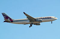 A7-ACE @ EGLL - Airbus A330-202 [571] (Qatar Airways) Home~G 23/07/2012. On approach 27L.