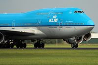 PH-BFE @ EHAM - Schiphol, Amsterdam Polderbaan - by Jan Bekker
