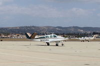 N5434U @ CMA - 1967 Beech V35 BONANZA, Continental IO-520-B 285 Hp, V35 series introduced one-piece windshield. - by Doug Robertson