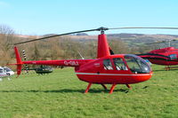 G-GILI @ EGBC - Robinson R-44 Raven I [1436] (Twylight Management Ltd) Cheltenham Racecourse~G 18/03/2005 - by Ray Barber
