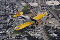 N41017 @ OAK - Fly Baby over Richmond California. Early 90's. - by Clayton Eddy