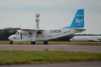 G-BCEN @ EGSH - Fresh out of the paint shop. - by Graham Reeve