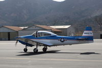 N8667H @ SZP - 1947 North American NAVION, Continental IO-520 285 Hp upgrade, taxi to Rwy 22, Young Eagles flight - by Doug Robertson