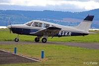 G-RSKR @ EGPN - Taxy in at Dundee EGPN - by Clive Pattle