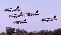 MM54479 @ EGVA - Frecce Tricolori landing after a rehearsal at RIAT. - by kenvidkid