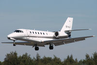OO-ALX @ EBKT - Landing at Wevelgem.