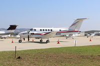 N110G @ CMA - 1980 Beech 200 SUPER KING AIR, two P&W UACL PT6A-41 850 shp each Turboprop engines, max speed 333 mph. - by Doug Robertson