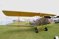 F-AZEI @ LFFQ - De Havilland DH-82A Tiger Moth II, Static display, La Ferté-Alais Airfield (LFFQ) Air Show 2015 - by Yves-Q