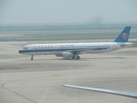 B-6378 @ ZSPD - taxying in after landing - by magnaman