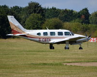G-CBTN @ EGLM - Piper PA-31 Navajo at White Waltham. Ex OO-VLH - by moxy