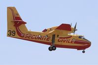 F-ZBEG @ LFML - Canadair CL-415, Short approach Rwy 31R, Marseille-Provence Airport (LFML-MRS) - by Yves-Q