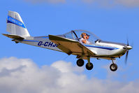 G-CHJG @ EGBR - Never far from a mobile!