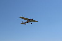 N714HH @ SZP - 1977 Cessna 150M, Continental o-200 100 Hp, another takeoff climb Rwy 22 - by Doug Robertson